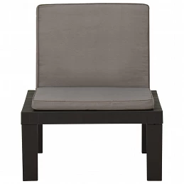 Acquista Sedie a Sdraio da Giardino con Cuscini 2 pz in Plastica Grigio con riferimento GHV-3059824 della ditta GARDENHOME