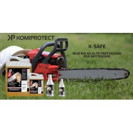 Acquista Olio per catene Motoseghe X-SAFE x 2 lt con riferimento K698 della ditta KOMIPROTECT