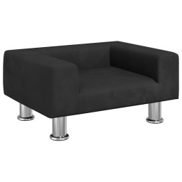 Acquista Divano per Bambini Nero 50x40x26,5 cm in Velluto con riferimento GHV-3196340 della ditta 