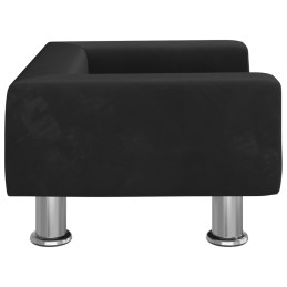 Acquista Divano per Bambini Nero 50x40x26,5 cm in Velluto con riferimento GHV-3196340 della ditta 