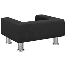 Acquista Divano per Bambini Nero 50x40x26,5 cm in Velluto con riferimento GHV-3196340 della ditta 