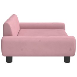 Acquista Divano per Bambini Rosa 100x54x33 cm in Velluto con riferimento GHV-3196382 della ditta 