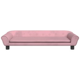 Acquista Divano per Bambini Rosa 100x50x26 cm in Velluto con riferimento GHV-3196396 della ditta 
