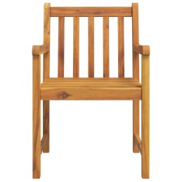 Acquista Set da Pranzo per Giardino 3 pz in Legno Massello di Acacia con riferimento GHV-3206275 della ditta 