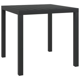 Acquista Set da Pranzo per Giardino 5 pz con Cuscini Polyrattan Grigio con riferimento GHV-3095022 della ditta 