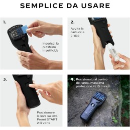 Acquista Thermacell MR300 Portatile Nero con riferimento 86601691 della ditta THERMACELL
