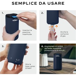 Acquista Thermacell MINI HALO Blue Navy con riferimento 86601650 della ditta THERMACELL