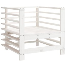 Acquista Set Salotto da Giardino 7 pz Bianco in Legno Massello di Pino con riferimento GHV-3186264 della ditta 