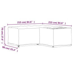 Acquista Coperture Mobili da Giardino a L 2pz 16 Occhielli 215x215x70cm con riferimento GHV-3155370 della ditta 