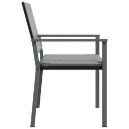 Acquista Sedie da Giardino con Cuscini 6pz Nere 54x62,5x89 cm Polyrattan con riferimento GHV-3187082 della ditta 