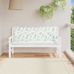 Acquista Cuscini Panca Giardino 2 pz Motivo a Foglie 150x50x7 cm Tessuto con riferimento GHV-361712 della ditta 