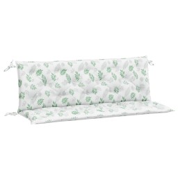 Acquista Cuscini Panca Giardino 2 pz Motivo a Foglie 150x50x7 cm Tessuto con riferimento GHV-361712 della ditta 