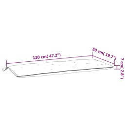Acquista Cuscini per Panca da Giardino 2 pz Rosa 120x50x7 cm in Tessuto con riferimento GHV-361695 della ditta 