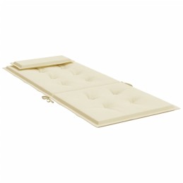 Acquista Cuscini per Sedia con Schienale Alto 6 pz Crema Tessuto Oxford con riferimento GHV-361882 della ditta 