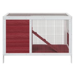 Acquista Conigliera Moka 103x44x69,5 cm in Legno Massello di Pino con riferimento GHV-172298 della ditta 