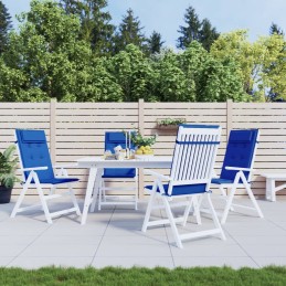 Acquista Cuscini Sedia con Schienale Alto 4 pz Blu Reale Tessuto Oxford con riferimento GHV-361905 della ditta 