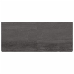 Acquista Ripiano Marrone Scuro 140x60x(2-4) cm Massello Rovere Trattato con riferimento GHV-363826 della ditta 