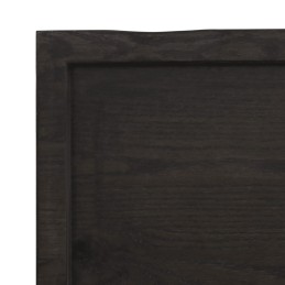 Acquista Ripiano Marrone Scuro 140x50x(2-4) cm Massello Rovere Trattato con riferimento GHV-363824 della ditta 