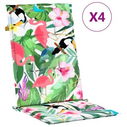 Acquista Cuscini per Sedia con Schienale Alto 4pz Multicolore in Tessuto con riferimento GHV-361260 della ditta 