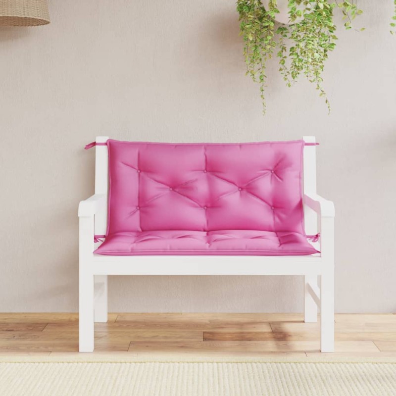Acquista Cuscini per Panca da Giardino 2 pz Rosa 100x50x7 cm in Tessuto con riferimento GHV-361676 della ditta 