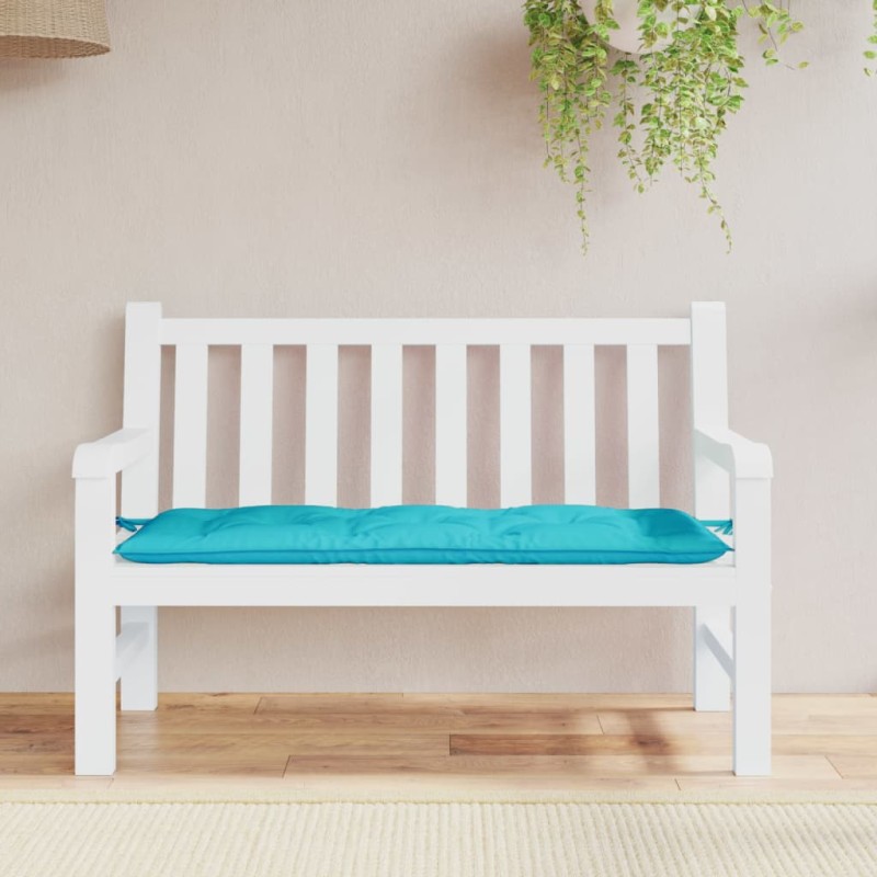 Acquista Cuscino per Panca da Giardino Turchese 120x50x7 cm in Tessuto con riferimento GHV-361601 della ditta 