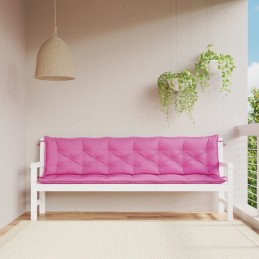 Acquista Cuscini per Panca da Giardino 2 pz Rosa 200x50x7 cm in Tessuto con riferimento GHV-361752 della ditta 