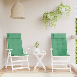 Acquista Cuscini per Sedia con Schienale Alto 2 pz Verde Tessuto Oxford con riferimento GHV-361889 della ditta 