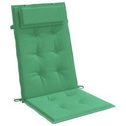 Acquista Cuscini per Sedia con Schienale Alto 2 pz Verde Tessuto Oxford con riferimento GHV-361889 della ditta 