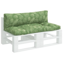 Acquista Cuscini per Pallet 2 pz Motivo a Foglie in Tessuto Oxford con riferimento GHV-360941 della ditta 