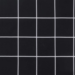 Acquista Cuscino Panca Giardino a Quadri Nero 150x50x3 cm Tessuto Oxford con riferimento GHV-361158 della ditta 