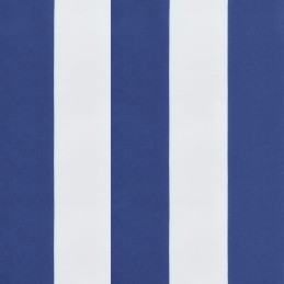 Acquista Cuscini per Sedia 2pz Strisce Bianche e Blu 50x50x3 cm Tessuto con riferimento GHV-361077 della ditta 
