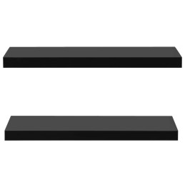Acquista Mensole a Muro Galleggianti 2 pz Nere 80x20x3,8 cm con riferimento GHV-288202 della ditta 