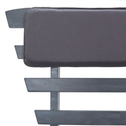 Acquista Panca da Giardino Cuscini 2-in-1 190cm Massello d'Acacia Grigio con riferimento GHV-312119 della ditta 