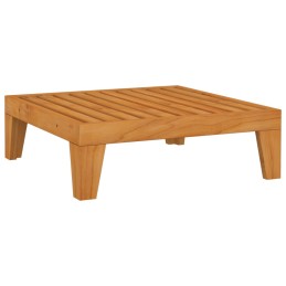 Acquista Poggiapiedi con Cuscino Bianco Crema in Massello d'Acacia con riferimento GHV-312152 della ditta 