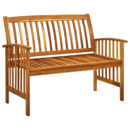 Acquista Panchina da Giardino con Cuscino 119 cm Legno Massello d'Acacia con riferimento GHV-312133 della ditta 