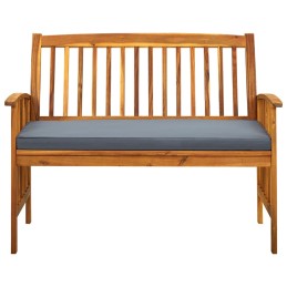 Acquista Panchina da Giardino con Cuscino 119 cm Legno Massello d'Acacia con riferimento GHV-312133 della ditta 