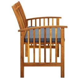 Acquista Panchina da Giardino con Cuscino 119 cm Legno Massello d'Acacia con riferimento GHV-312133 della ditta 