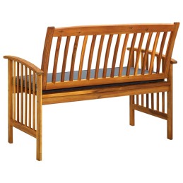 Acquista Panchina da Giardino con Cuscino 119 cm Legno Massello d'Acacia con riferimento GHV-312133 della ditta 