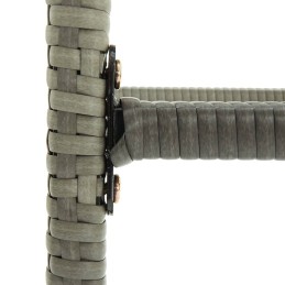 Acquista Sgabelli da Bar con Cuscini 4 pz Grigi in Polyrattan con riferimento GHV-313447 della ditta 