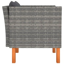 Acquista Divano da Giardino in Polyrattan e Massello di Eucalipto con riferimento GHV-315755 della ditta 