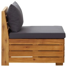 Acquista Divano da Giardino a 2 Posti e Cuscini Legno Massello di Acacia con riferimento GHV-316247 della ditta 