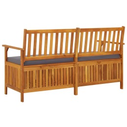Acquista Cassapanca con Cuscino 148 cm in Legno Massello di Acacia con riferimento GHV-316740 della ditta 