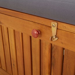 Acquista Cassapanca con Cuscino 148 cm in Legno Massello di Acacia con riferimento GHV-316740 della ditta 