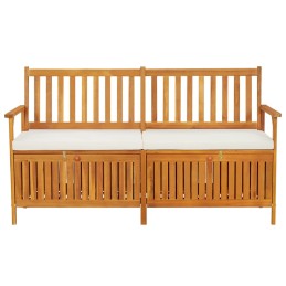 Acquista Cassapanca con Cuscino 148 cm in Legno Massello di Acacia con riferimento GHV-316737 della ditta 