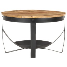 Acquista Tavolino da Caffè Ø68x43cm in Legno di Mango Grezzo con riferimento GHV-320794 della ditta 