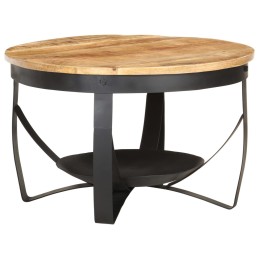 Acquista Tavolino da Caffè Ø68x43cm in Legno di Mango Grezzo con riferimento GHV-320794 della ditta 