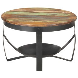 Acquista Tavolino da Salotto Ø68x43 cm in Legno Massello di Recupero con riferimento GHV-320796 della ditta 