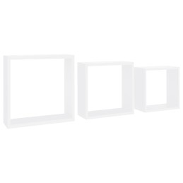 Acquista Mensole a Cubo da Parete 3 pz Bianche in MDF con riferimento GHV-323949 della ditta 