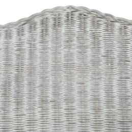 Acquista Divano con Cuscino Grigio in Rattan Naturale e Lino con riferimento GHV-325464 della ditta 