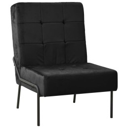 Acquista Poltrona Relax 65x79x87 cm Nera in Velluto con riferimento GHV-325776 della ditta 